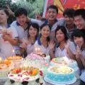 庆协会七周年（南大桥红薯活动）