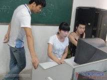 20130618协会开展《计算机广西区一级》考前强化培训活动