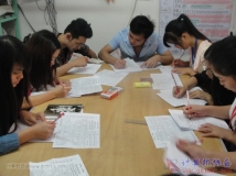 20131022协会开展2013级预备干事五笔口决字根默写活动（04）