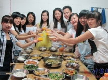 20140606协会人事部成员开展办公室聚餐联谊活动