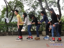 20130413协会人事部蒲津公园游玩联谊活动(10)