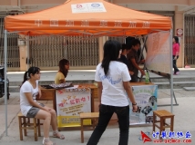 2011-09-24至26日协会摆台招新（01）