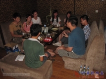 20140608协会秘书处聚餐聊天联谊活动