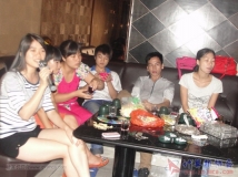 20131013协会开展庆招新工作取得阶段性胜利百迪乐K歌放松娱乐活动（01）