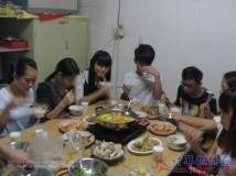 20141128协会老成员自由组织开锅聚餐联谊活动