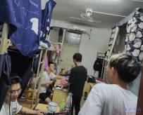 20220923协会成员到宿舍开展招新扫楼活动