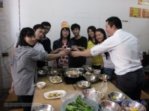 20141124协会庆10届网络部副部长生日聚餐活动