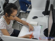 20131017协会开展《五笔打字（2）》预备干事培训活动