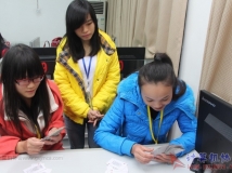 20141213  协会开展拖拉机扑克牌初级内部通宵培训活动