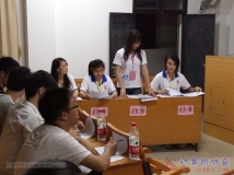 20140423协会参加院团委学生会联合举办的第六届辩论赛（初赛）